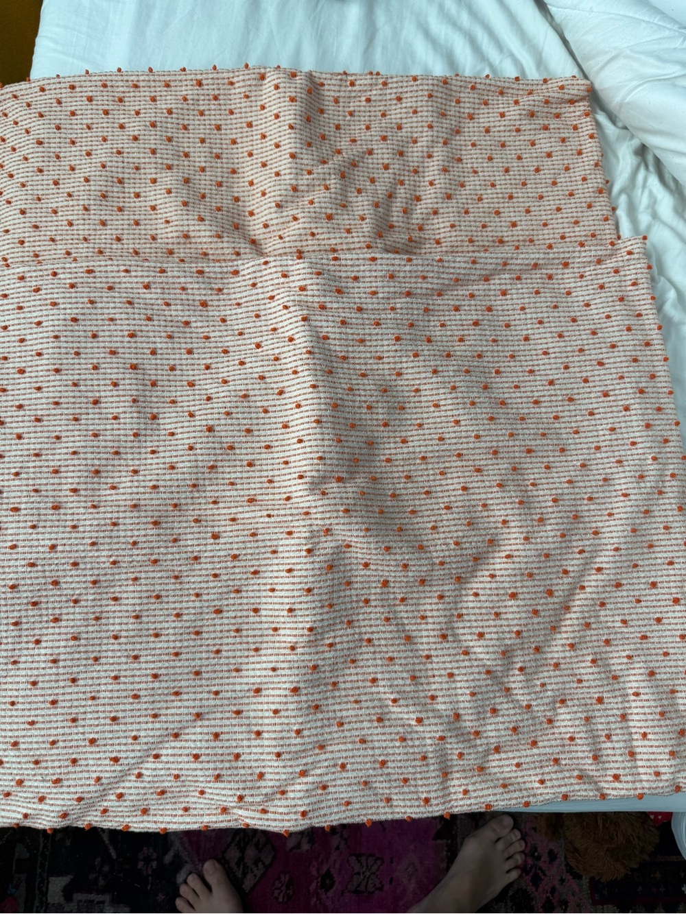 Set of 2 Schoolhouse Dot Pillow Standard Shams